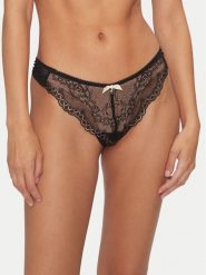 Gossard Stringi Superboost Lace 7716 Czarny. Czarne majtki damskie Gossard, z syntetyku. Za 59.99 zł.