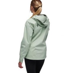 Kurtka Przeciwdeszczowa Damska Black Diamond Stormline Stretch Anorak. Zielone kurtki sportowe damskie Black Diamond, s, bez wzorów, bez ramiączek, bez kaptura, trekkingowe. Za 455.99 zł.