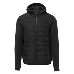 Kurtka męska Hi-Tec Core Hino - czarna, Rozmiar XXL. Czarne kurtki sportowe męskie Hi-tec, m, bez wzorów, z elastanu, bez kaptura, do biegania. Za 112.99 zł.