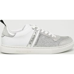Trussardi Jeans - Buty. Szare obuwie sportowe damskie TRUSSARDI JEANS, bez wzorów, z gumy, bez zapięcia. W wyprzedaży za 339.90 zł.