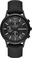 Zegarek Emporio Armani ZEGAREK MĘSKI EMPORIO ARMANI AR11457 RENATO CHRONO(zi052a). Zegarki męskie Emporio Armani, bez wzorów. Za 5.17 zł.