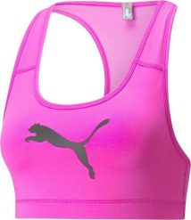 Puma Stanik sportowy damski Puma Mid Impact różowy XL. Czerwone bielizna sportowa damska Puma, xl, bez wzorów. Za 100.02 zł.