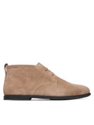 Calvin Klein Trzewiki Low Prof Desert Boot Su HM0HM02190 Beżowy. Brązowe botki męskie Calvin Klein, bez wzorów, ze skóry, bez obcasa, bez zapięcia. Za 649.99 zł.