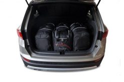 Torby Do Bagażnika Seat Ateca 2016+ 4Szt Kjust. Czarne torby podróżne damskie KJUST, bez wzorów, z kauczuku. Za 1,196.00 zł.