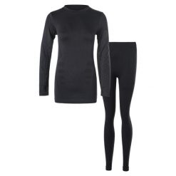 Kostium kąpielowy dla kobiet Whistler Mall. Czarne bielizna sportowa damska Whistler, bez wzorów. Za 201.50 zł.