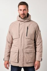 Męska Kurtka funkcyjna outdoor wodoodporna wiatroszczelna kaptur. Brązowe kurtki męskie JAY-PI, m, bez wzorów, z materiału, bez kaptura. Za 639.99 zł.