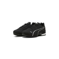 Buty do chodzenia męskie Puma Tazon 7 Evo. Czarne buty zimowe męskie Puma, bez wzorów, z materiału, bez obcasa, bez zapięcia. Za 299.00 zł.