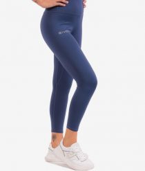 Damskie legginsy Givova Basic. Niebieskie legginsy damskie Givova, bez wzorów, z elastanu. Za 88.10 zł.