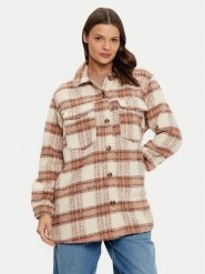 Roxy Kurtka koszulowa Check The Swell IIII ERJJK03615 Beżowy Relaxed Fit. Brązowe kurtki damskie Roxy, s, bez wzorów, z syntetyku, bez kaptura. Za 199.99 zł.