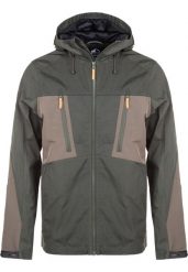 Kurtka trekkingowa męska Whistler Eldon. Brązowe kurtki męskie Whistler, m, bez wzorów, z bawełny, klasyczne, bez kaptura. Za 350.99 zł.