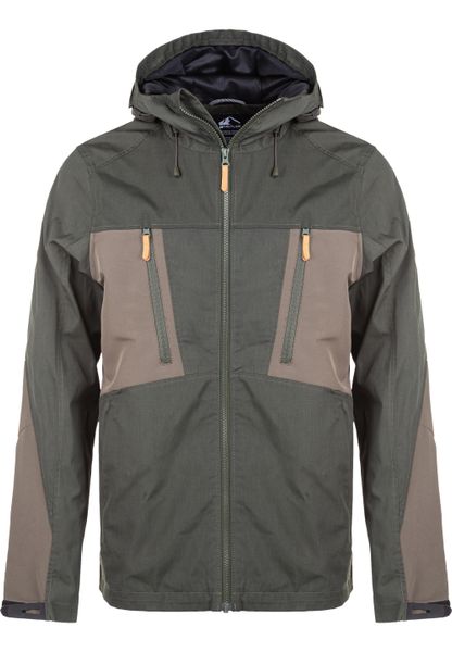 Kurtka trekkingowa męska Whistler Eldon. Brązowe kurtki męskie Whistler, m, bez wzorów, z bawełny, klasyczne, bez kaptura. Za 262.99 zł.