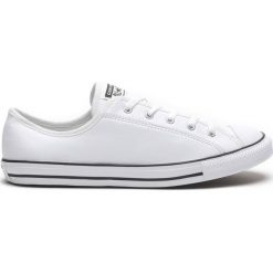 Converse Chuck Taylor All Star Dainty Tenisówki Biały. Białe trampki i tenisówki damskie Converse, bez wzorów, z materiału, bez zapięcia. Za 361.95 zł.