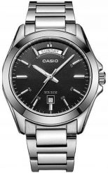 Zegarek Męski CASIO MTP-1370D-1A1VDF + BOX. Zegarki męskie Casio, bez wzorów. Za 205.04 zł.