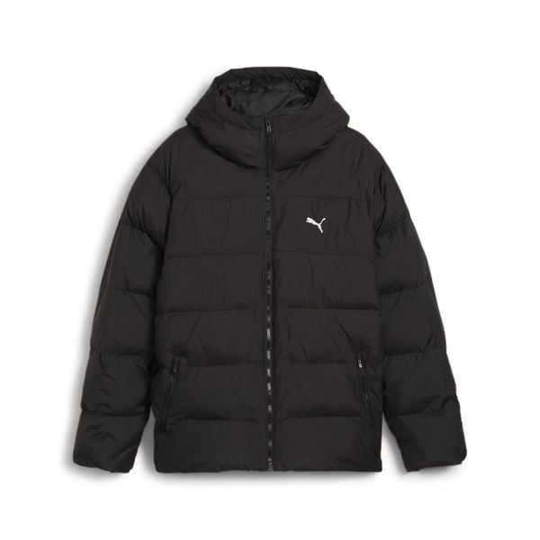Męska kurtka ocieplana PUMA Black. Czarne kurtki męskie Puma, l, bez wzorów, z dzianiny, bez kaptura. Za 400.99 zł.