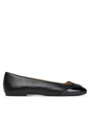 Liu Jo Baleriny Brigitte 03 SF5041 PX695 Czarny. Czarne balerinki damskie Liu Jo, bez wzorów, ze skóry, bez obcasa, bez zapięcia. Za 539.99 zł.