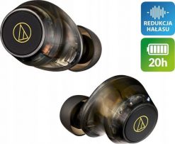 Słuchawki Audio-Technica AUDIO-TECHNICA WIRELESS EARBUDS ATH-CKS30TW+TBK TRANSPARENT Juodas. Słuchawki bezprzewodowe Audio-Technica. Za 565.34 zł.