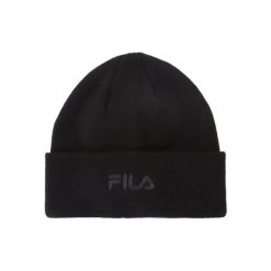 Czapka Fila Cella. Czarne czapki damskie Fila, bez wzorów, sportowe. Za 100.47 zł.