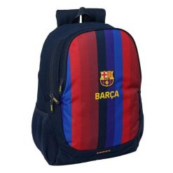 Torba szkolna Barcelona 2026-27. Niebieskie torby sportowe męskie FC BARCELONA, bez wzorów, z materiału, na ramię, duże. Za 224.65 zł.