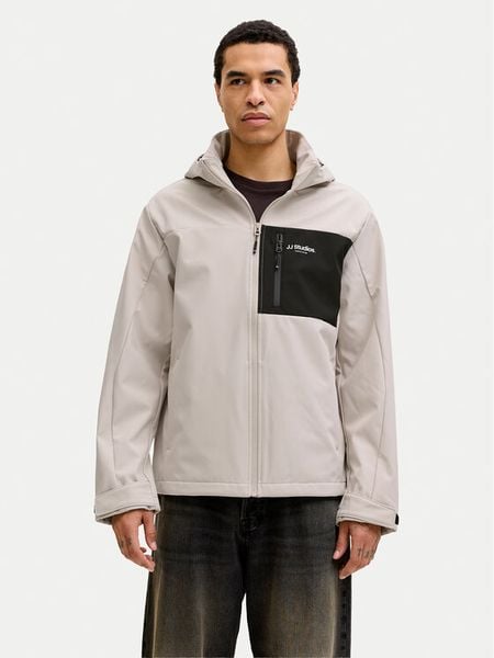Jack & Jones Kurtka przejściowa North 12289123 Beżowy Regular Fit. Brązowe kurtki męskie Jack & Jones, m, bez wzorów, z syntetyku, bez kaptura. Za 299.99 zł.