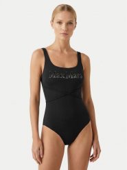 Max Mara Beachwear Strój kąpielowy 2616831229650 Czarny. Czarne stroje kąpielowe damskie Max Mara Beachwear, bez wzorów, z syntetyku. Za 899.99 zł.