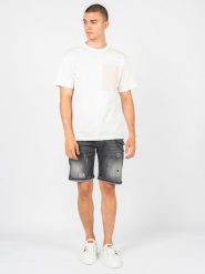 Xagon Man T-Shirt "Zuk" | P2308 2Z87 ZUK | Mężczyzna | Kremowy. Białe t-shirty męskie Xagon, m, bez wzorów, z bawełny, bez kołnierzyka, bez ramiączek. W wyprzedaży za 199.00 zł.