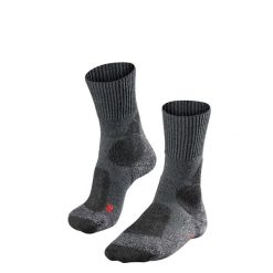 Skarpetki damskie Falke TK1. Szare skarpetki damskie Falke, bez wzorów, z elastanu. Za 167.00 zł.