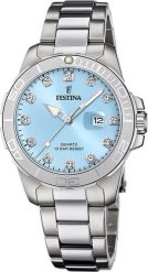 Zegarek Festina Zegarek damski Festina F20503-5 CYRKONIE srebrny. Szare zegarki damskie Festina, srebrne. Za 568.00 zł.