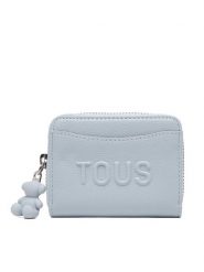 TOUS Portfel Back To Basics 2002374133 Niebieski jasny. Niebieskie portfele damskie tous, ze skóry. Za 379.99 zł.
