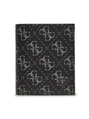 Guess Portfel SMVELE LEA22 Szary. Szare portfele męskie Guess, z aplikacjami, ze skóry. Za 249.99 zł.