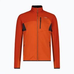 Bluza trekkingowa damska CMP 36G1197. Brązowe bluzy damskie CMP, bez wzorów, z elastanu, bez ramiączek, bez kaptura. Za 289.99 zł.
