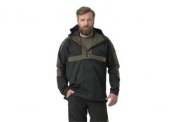 Kurtka męska Helikon-Tex Anorak Woodsman. Zielone kurtki męskie HELIKON-TEX, l, bez wzorów, z bawełny, klasyczne, z kapturem. Za 417.99 zł.