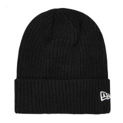 Czapka Z Mankietem Dla Dorosłych Unisex Colours. Czarne czapki damskie New Era, bez wzorów, sportowe. Za 156.99 zł.