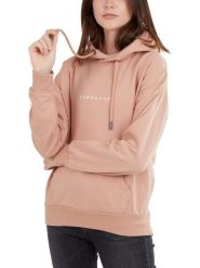Damska bluza z kapturem Fundango Haley. Czerwone bluzy damskie FUNDANGO, xs, bez wzorów, z bawełny, sportowe, bez ramiączek, z kapturem. Za 239.90 zł.