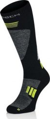 Brubeck BSK001/M Skarpety męskie Ski Force czarny/zielony L/42-44. Czarne skarpety męskie Brubeck, bez wzorów. Za 105.92 zł.