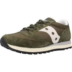 Tenisówki Saucony Model S70539 59 Jazz 81 Kolor Zielony. Zielone trampki męskie Saucony, bez wzorów, z gumy, casualowe, bez zapięcia. Za 379.00 zł.