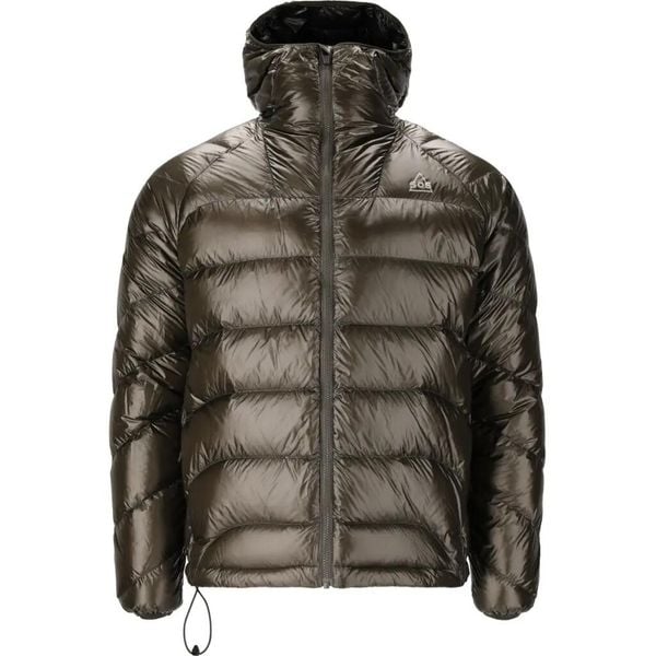 Kurtka z kapturem SOS Makalu. Brązowe kurtki męskie SOS, na zimę, l, bez wzorów, z materiału, eleganckie, z kapturem. Za 620.50 zł.