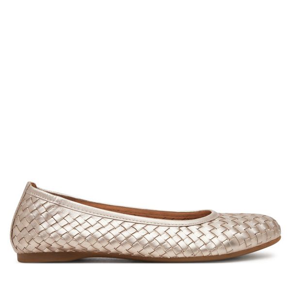 Baleriny Gabor. Żółte balerinki damskie Gabor, bez wzorów, bez obcasa, bez zapięcia. Za 369.99 zł.