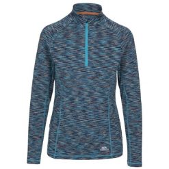 Trespass Edith - Top damski aktywny Marine Marl. Niebieskie topy damskie Trespass, bez wzorów, marine, bez kołnierzyka, bez ramiączek. Za 266.99 zł.