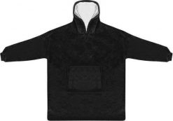 Ruhhy Bluza XXL - koc czarny. Czarne bluzy damskie Ruhhy, xxl, bez wzorów, bez ramiączek, bez kaptura. Za 53.31 zł.