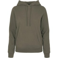 Bluza Z Kapturem Dla Kobiet. Czarne bluzy damskie BUILD YOUR BRAND, l, bez wzorów, bez ramiączek, z kapturem. Za 184.99 zł.