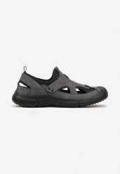 Szare Wsuwane Buty Sportowe z Wycięciami Laniwen. Szare buty sportowe męskie Born2be, bez wzorów, bez zapięcia. Za 89.99 zł.