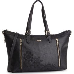 Torebka DESIGUAL - 19SAXPC9 2000. Czarne shopperki damskie Desigual, bez wzorów, ze skóry ekologicznej, na ramię, bez dodatków. W wyprzedaży za 189.00 zł.