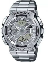Zegarek EDIFICE Zegarek Męski Casio G-Shock Metal Covered GM-110D-8A (Koperta 48,8 mm). Zegarki męskie EDIFICE, bez wzorów, metalowe. Za 1,244.99 zł.