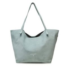 Torebka Patrizia Pepe. Niebieskie shopperki damskie Patrizia Pepe, bez wzorów, bez dodatków. Za 709.99 zł.
