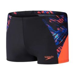 Bokserki kąpielowe męskie Speedo ECO END+ Splice. Czarne kąpielówki męskie Speedo, m, bez wzorów. Za 109.99 zł.