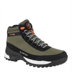 Buty męskie trekkingowe wysokie Vertigo AULP EVEREST wodoodporne. Zielone buty zimowe męskie Aulp, bez zapięcia. W wyprzedaży za 259.99 zł.