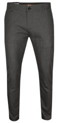 Szare Casualowe Spodnie Męskie, Slim Fit -TOMY WALKER- Zwężane, Chinosy, Tłoczony Wzór, w Paski. Szare eleganckie spodnie męskie Tomy Walker, bez wzorów, z elastanu. Za 149.00 zł.