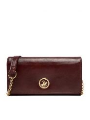 Beverly Hills Polo Club Portfel CEO-BHPC-W1-001-SS26 Brązowy. Brązowe portfele damskie Beverly Hills Polo Club, z materiału. Za 99.99 zł.