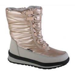 Buty CMP Harma Snow Boot 39Q4976-A219 beżowy. Brązowe śniegowce damskie z gumy, bez zapięcia. Za 474.77 zł.