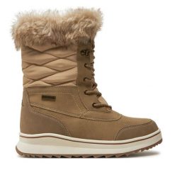 Śniegowce MOLS. Brązowe śniegowce damskie MOLS, bez zapięcia. Za 279.99 zł.